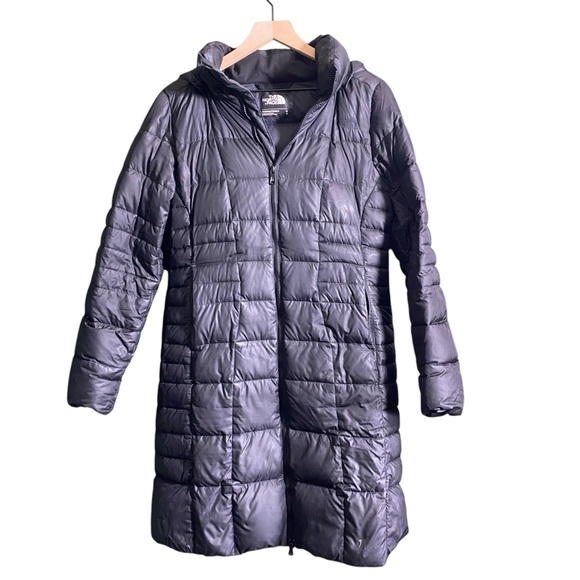 The North Face Puffer Coat Women's Medium Mid Length Goose Down - Picture 1 of 8